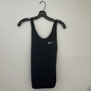 Nike Black Cross Back Dri-Fit Athletic Tank Top.